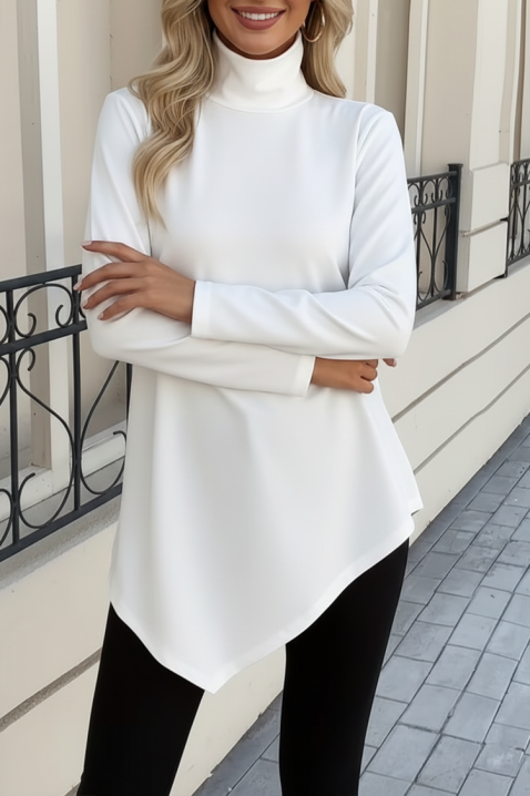 Γυναικεία μπλούζα SILMORGA WHITE, Χρώμα: άσπρο, IVET.EU - Εκπτώσεις έως -80%