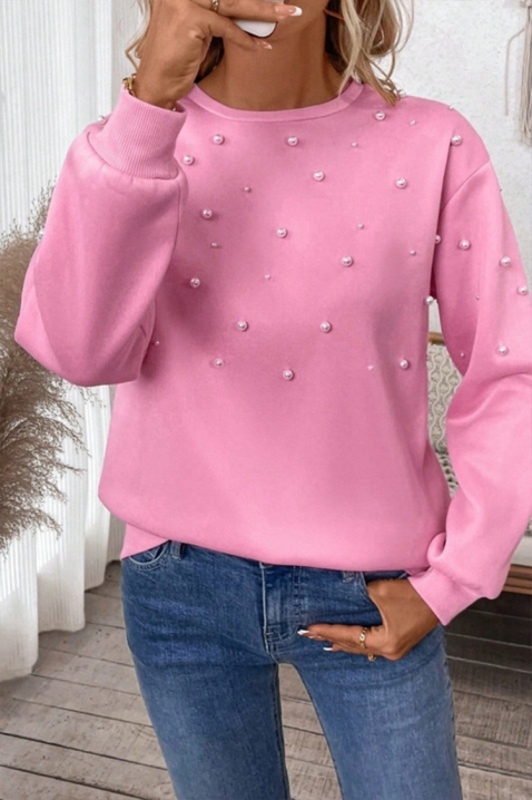 Γυναικεία μπλούζα KOVENDA PINK, Χρώμα: ροζ, IVET.EU - Εκπτώσεις έως -80%