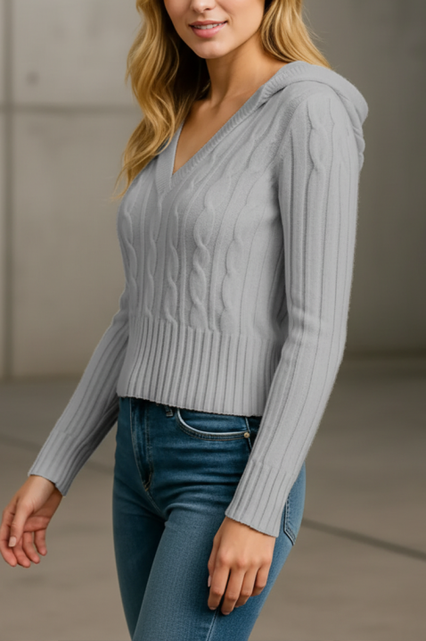 Πουλόβερ GRANDILA GREY, Χρώμα: γκρι, IVET.EU - Εκπτώσεις έως -80%