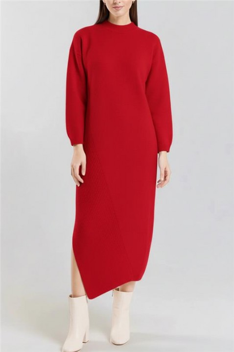 Φόρεμα MOKERZA RED, Χρώμα: κόκκινο, IVET.EU - Εκπτώσεις έως -80%