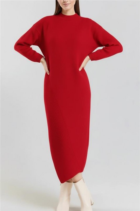 Φόρεμα MOKERZA RED, Χρώμα: κόκκινο, IVET.EU - Εκπτώσεις έως -80%