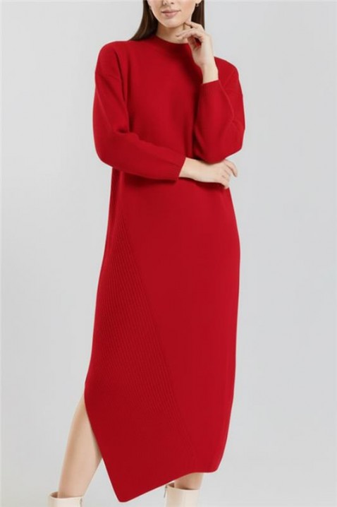 Φόρεμα MOKERZA RED, Χρώμα: κόκκινο, IVET.EU - Εκπτώσεις έως -80%