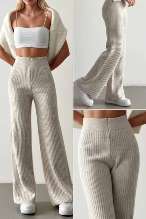 Παντελόνι ZALVRENDA, Χρώμα: γκρι, IVET.EU - Εκπτώσεις έως -80%