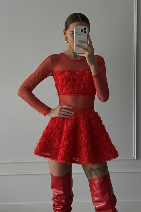 Σύνολο ZANRENDA RED, Χρώμα: κόκκινο, IVET.EU - Εκπτώσεις έως -80%