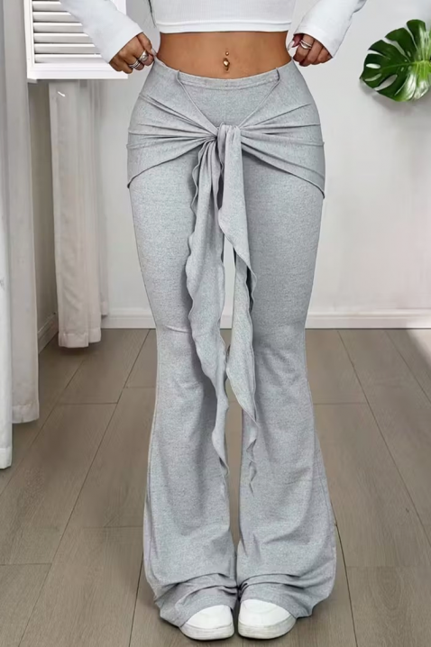 Παντελόνι TELVINA, Χρώμα: γκρι, IVET.EU - Εκπτώσεις έως -80%