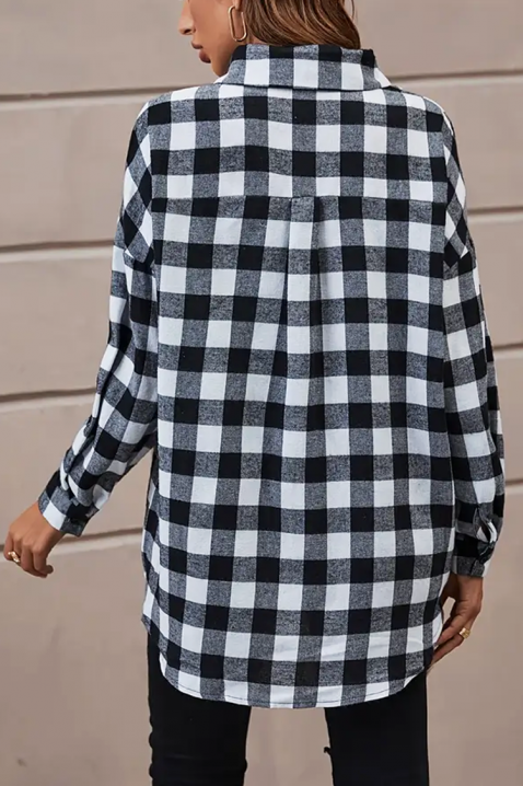 Γυναικείο πουκάμισο ABRONDA BLACK, Χρώμα: μαύρο, IVET.EU - Εκπτώσεις έως -80%