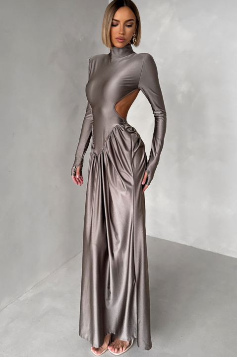 Φόρεμα ZABRELDA SILVER, Χρώμα: ασημί, IVET.EU - Εκπτώσεις έως -80%