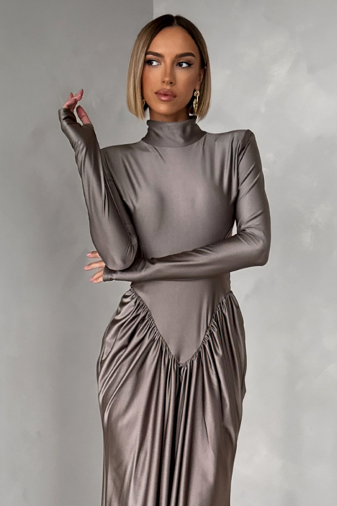 Φόρεμα ZABRELDA SILVER, Χρώμα: ασημί, IVET.EU - Εκπτώσεις έως -80%