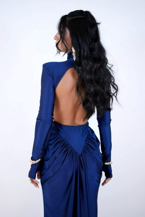 Φόρεμα ZABRELDA NAVY, Χρώμα: σκούρο μπλε, IVET.EU - Εκπτώσεις έως -80%