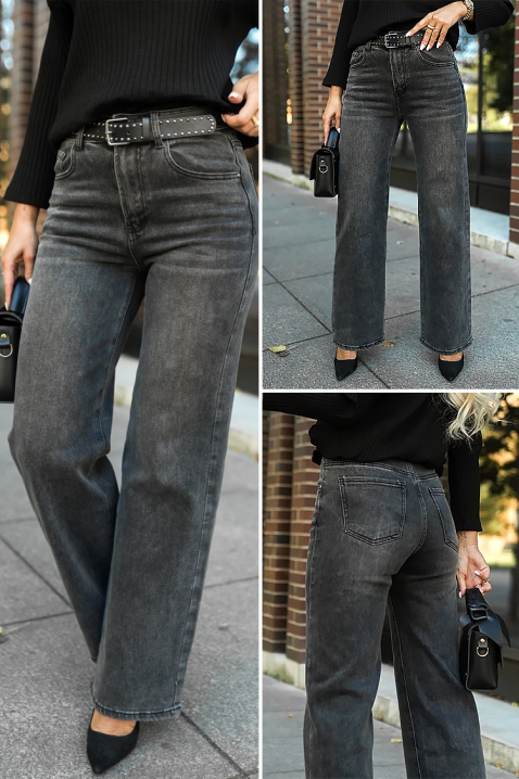 Τζιν GRELZINA, Χρώμα: μαύρο, IVET.EU - Εκπτώσεις έως -80%