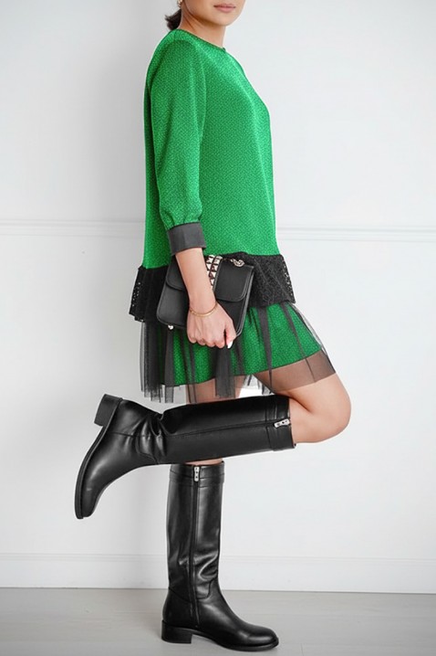 Φόρεμα SERFIOVA GREEN, Χρώμα: πράσινο, IVET.EU - Εκπτώσεις έως -80%