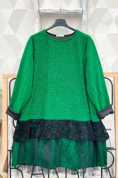 Φόρεμα SERFIOVA GREEN, Χρώμα: πράσινο, IVET.EU - Εκπτώσεις έως -80%