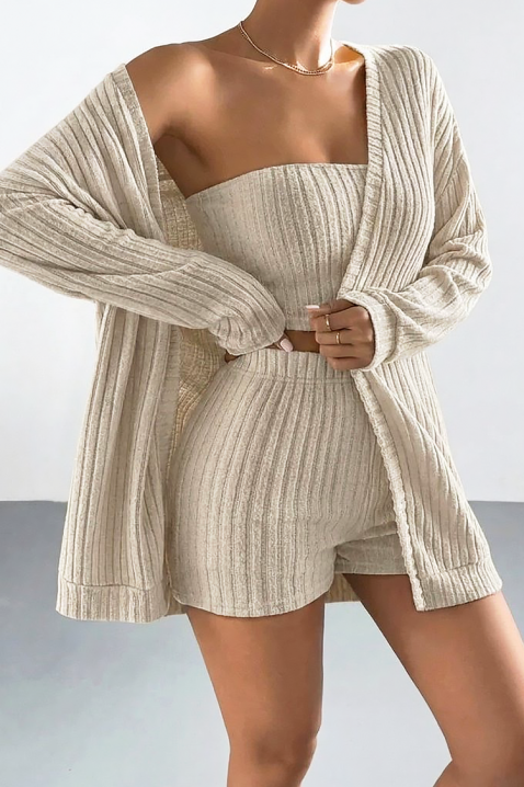 Σύνολο TREZILZA BEIGE, Χρώμα: μπεζ, IVET.EU - Εκπτώσεις έως -80%