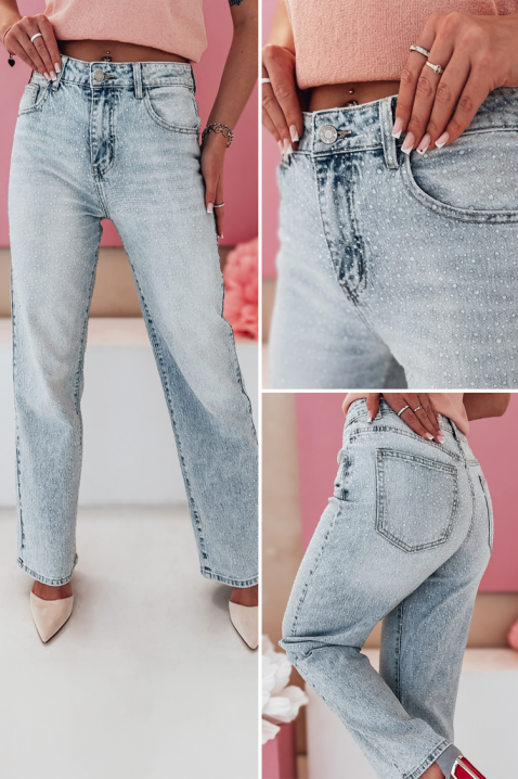 Τζιν GALOTINA, Χρώμα: μπλε, IVET.EU - Εκπτώσεις έως -80%