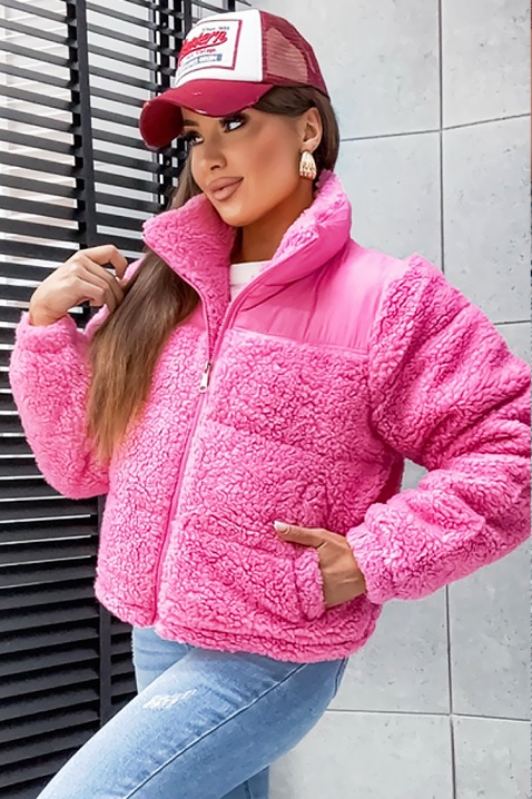 Μπουφάν NIKOLZA, Χρώμα: ροζ, IVET.EU - Εκπτώσεις έως -80%