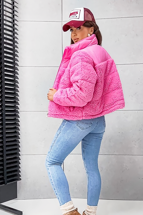 Μπουφάν NIKOLZA, Χρώμα: ροζ, IVET.EU - Εκπτώσεις έως -80%