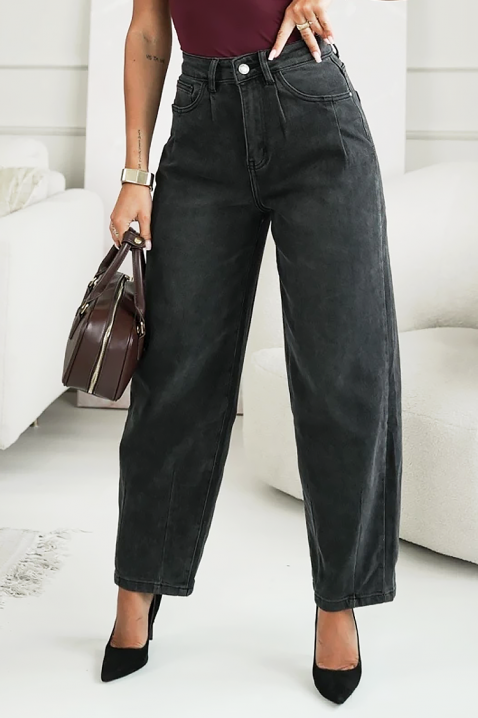 Τζιν DELVIA, Χρώμα: μαύρο, IVET.EU - Εκπτώσεις έως -80%