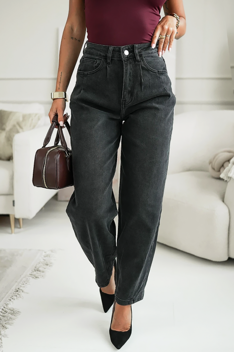 Τζιν DELVIA, Χρώμα: μαύρο, IVET.EU - Εκπτώσεις έως -80%