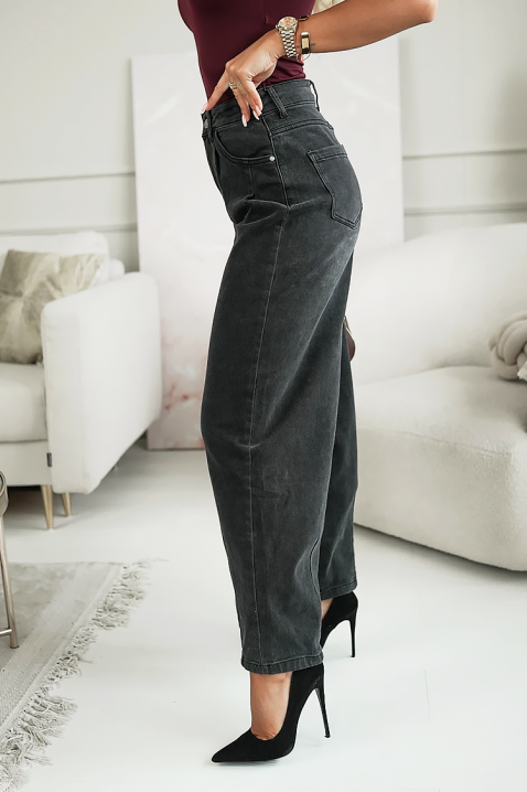 Τζιν DELVIA, Χρώμα: μαύρο, IVET.EU - Εκπτώσεις έως -80%