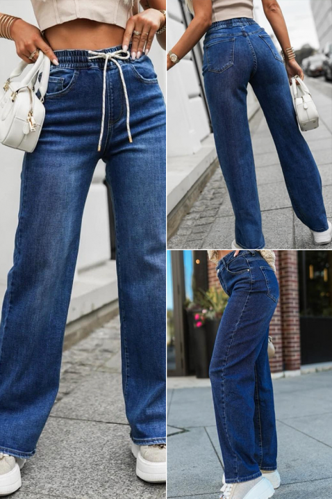 Τζιν MOSKONZA, Χρώμα: μπλε, IVET.EU - Εκπτώσεις έως -80%