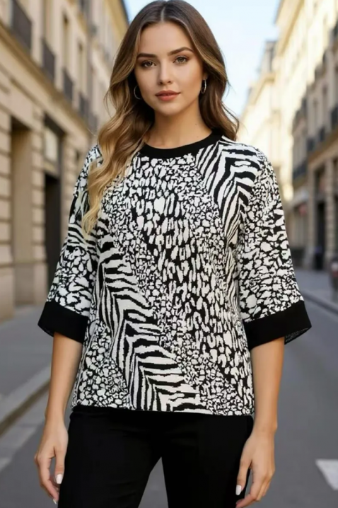 Πουλόβερ SIOLEFA BLACK, Χρώμα: μαύρο, IVET.EU - Εκπτώσεις έως -80%