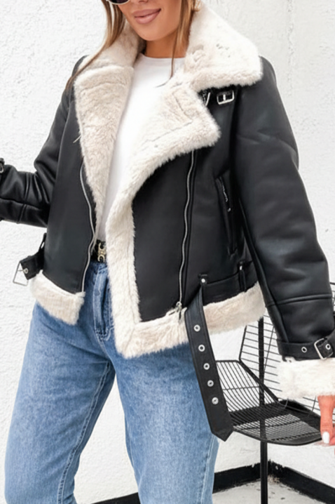 Μπουφάν KLEVOLDA BLACK, Χρώμα: μαύρο, IVET.EU - Εκπτώσεις έως -80%