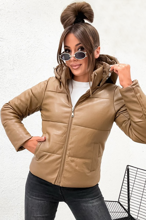 Μπουφάν BOMBERA CAMEL, Χρώμα: ανοιχτό καφέ, IVET.EU - Εκπτώσεις έως -80%