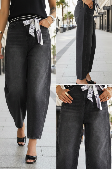 Τζιν AVOLDINA, Χρώμα: μαύρο, IVET.EU - Εκπτώσεις έως -80%