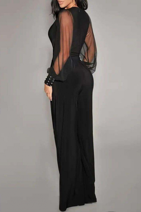 Ολόσωμη φόρμα YELFOGA, Χρώμα: μαύρο, IVET.EU - Εκπτώσεις έως -80%