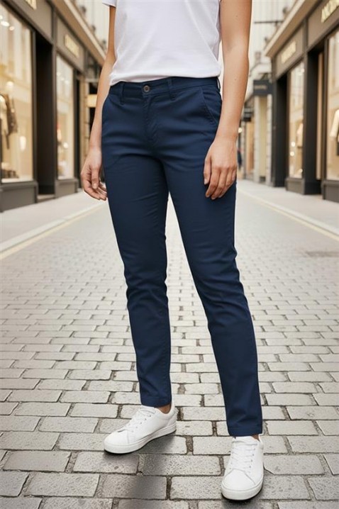 Τζιν VLORELZA, Χρώμα: σκούρο μπλε, IVET.EU - Εκπτώσεις έως -80%