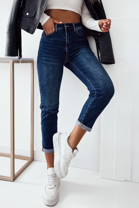 Τζιν OLIVANA, Χρώμα: σκούρο μπλε, IVET.EU - Εκπτώσεις έως -80%