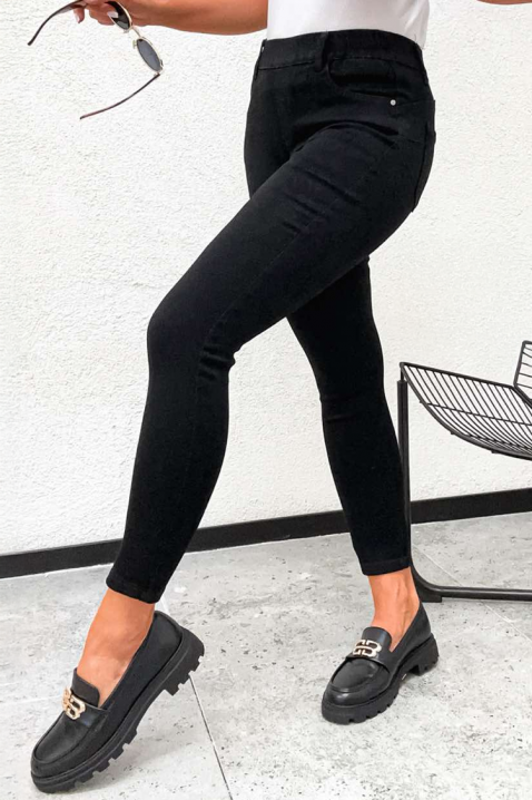 Τζιν CHERLONZA, Χρώμα: μαύρο, IVET.EU - Εκπτώσεις έως -80%