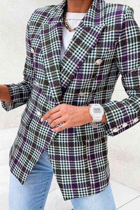 Σακάκι MIOVELZA, Χρώμα: χρωματιστό, IVET.EU - Εκπτώσεις έως -80%