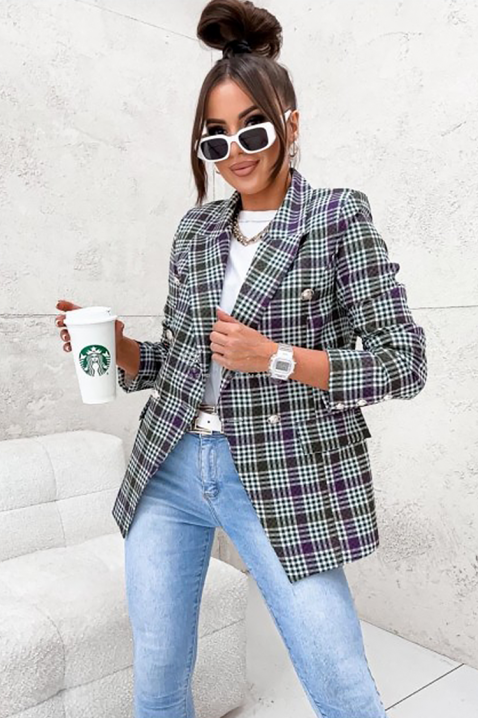 Σακάκι MIOVELZA, Χρώμα: χρωματιστό, IVET.EU - Εκπτώσεις έως -80%