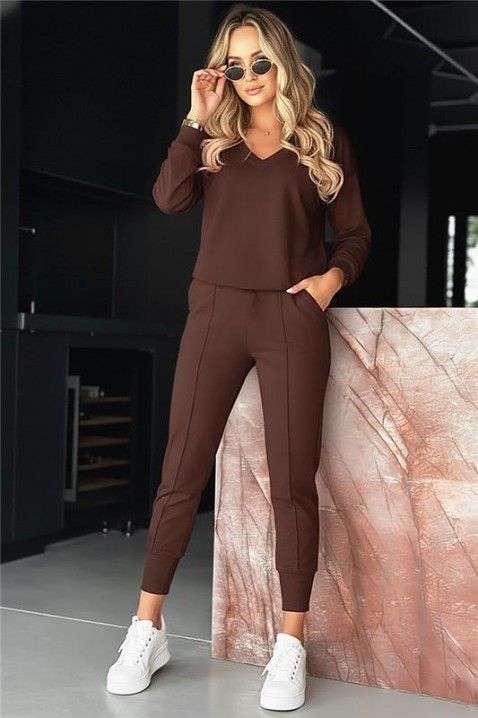 Σύνολο LOMANDA BROWN, Χρώμα: καφέ, IVET.EU - Εκπτώσεις έως -80%