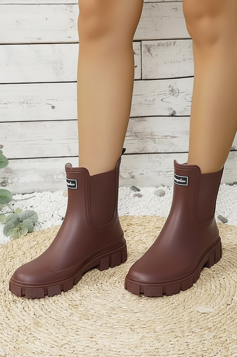 Γυναικεία μποτάκια ZERFIOGA, Χρώμα: καφέ, IVET.EU - Εκπτώσεις έως -80%