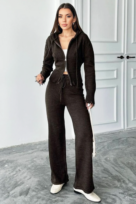 Σύνολο MINOLZA BROWN, Χρώμα: καφέ, IVET.EU - Εκπτώσεις έως -80%