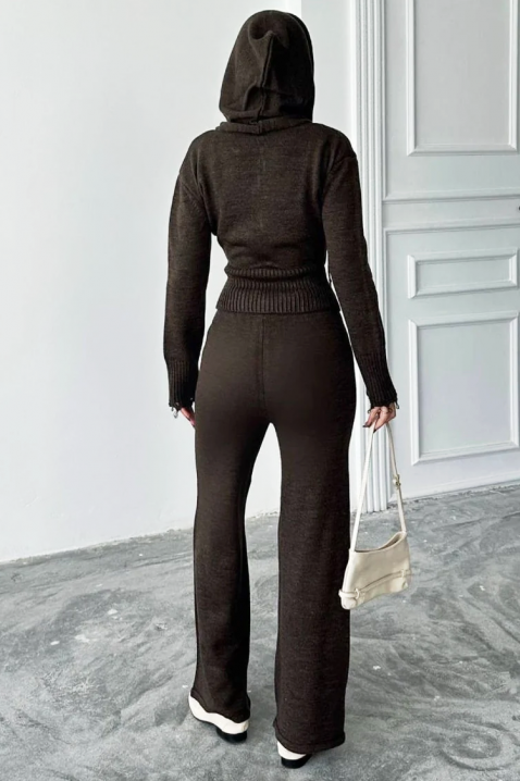 Σύνολο MINOLZA BROWN, Χρώμα: καφέ, IVET.EU - Εκπτώσεις έως -80%