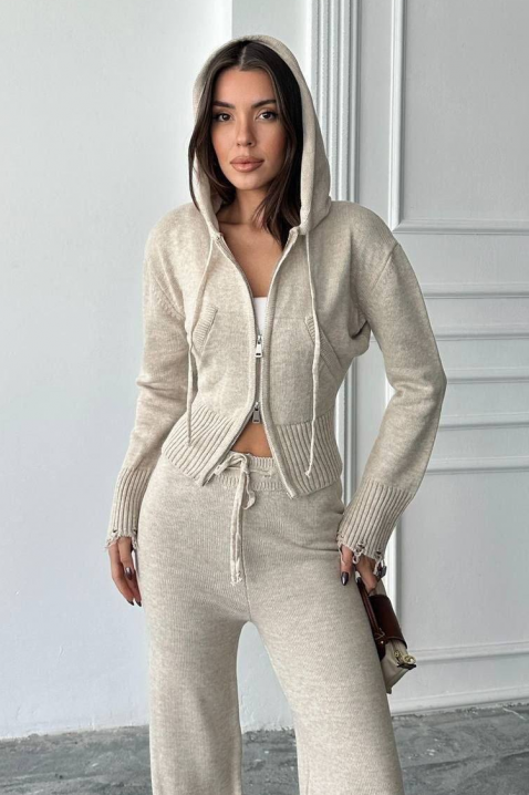 Σύνολο MINOLZA BEIGE, Χρώμα: μπεζ, IVET.EU - Εκπτώσεις έως -80%