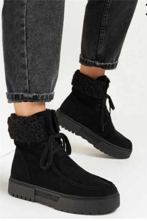 Γυναικεία μποτάκια VLADELDA, Χρώμα: μαύρο, IVET.EU - Εκπτώσεις έως -80%