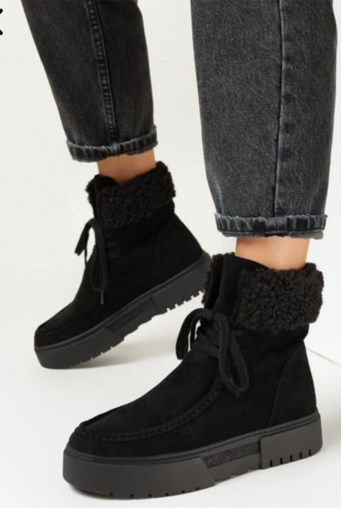 Γυναικεία μποτάκια VLADELDA, Χρώμα: μαύρο, IVET.EU - Εκπτώσεις έως -80%