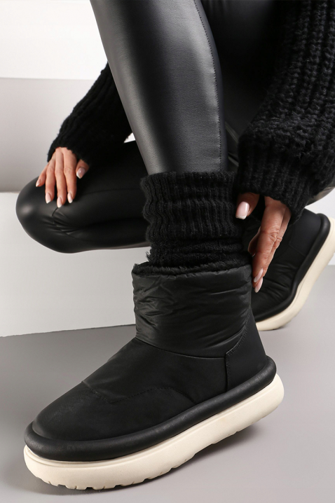 Γυναικεία μποτάκια BORVELZA, Χρώμα: μαύρο, IVET.EU - Εκπτώσεις έως -80%