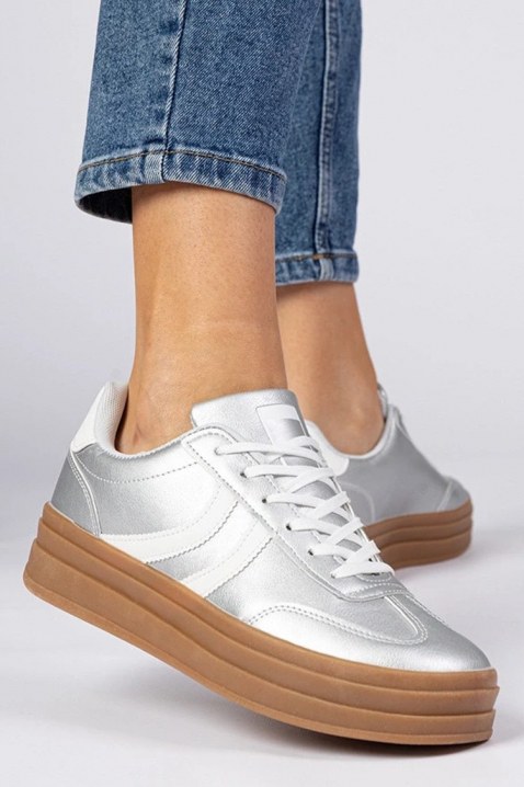 Γυναικεία παπούτσια SOLORA, Χρώμα: ασημί, IVET.EU - Εκπτώσεις έως -80%