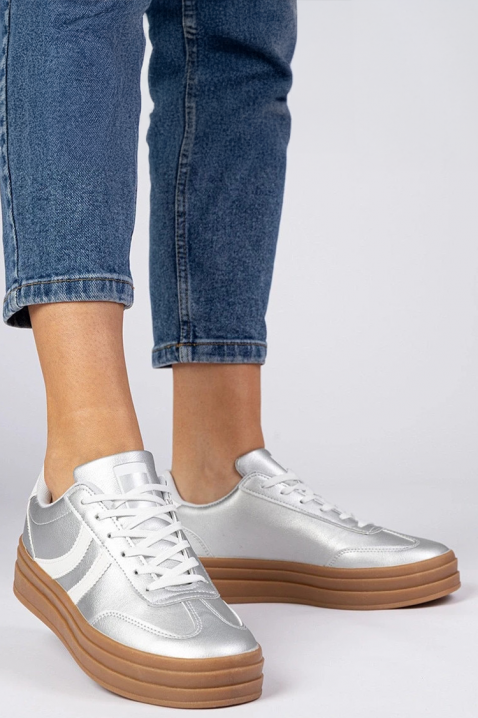 Γυναικεία παπούτσια SOLORA, Χρώμα: ασημί, IVET.EU - Εκπτώσεις έως -80%