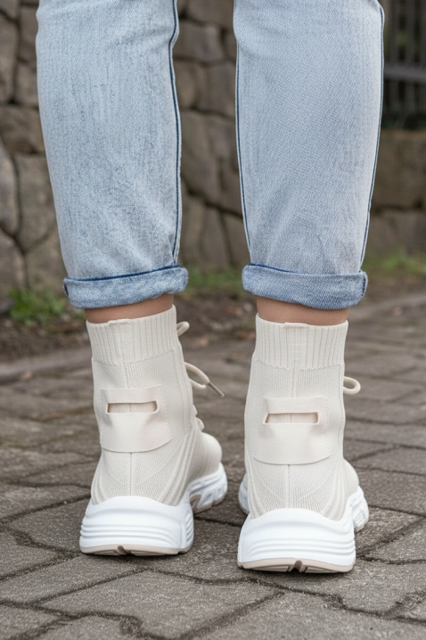 Γυναικεία παπούτσια ZIBRANDA BEIGE, Χρώμα: μπεζ, IVET.EU - Εκπτώσεις έως -80%