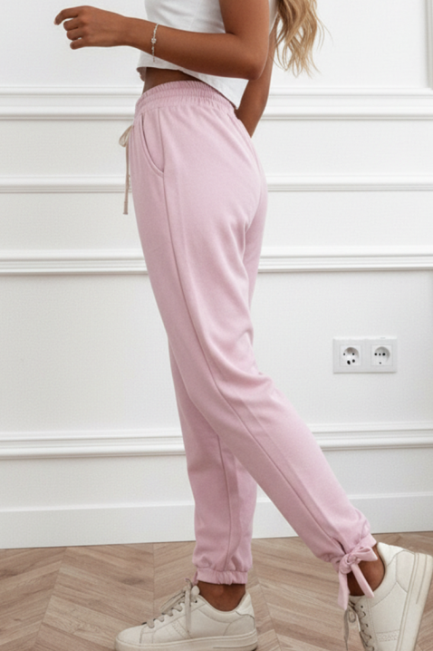 Παντελόνι VLAMERZA PUDRA, Χρώμα: πούδρα, IVET.EU - Εκπτώσεις έως -80%