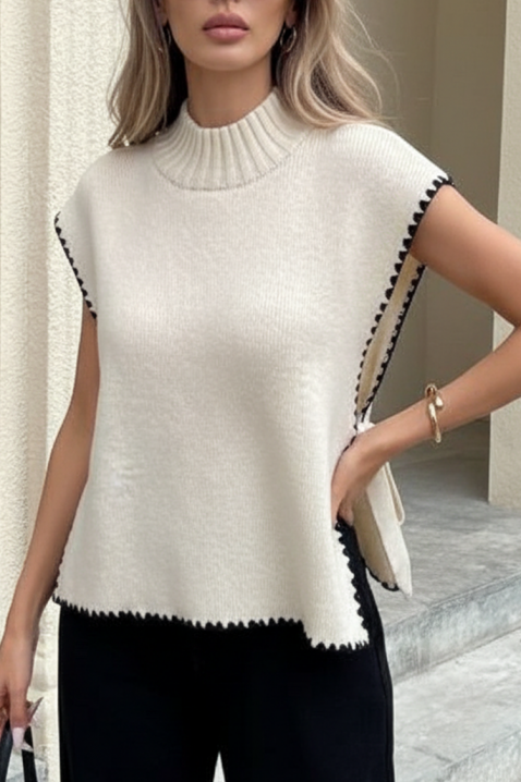 Πουλόβερ ECRULDA, Χρώμα: εκρού, IVET.EU - Εκπτώσεις έως -80%