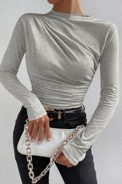 Γυναικεία μπλούζα ALRONDA GREY, Χρώμα: γκρι, IVET.EU - Εκπτώσεις έως -80%