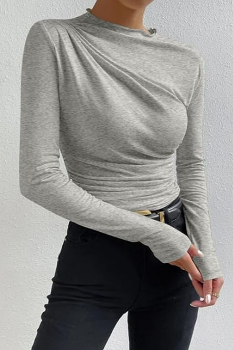 Γυναικεία μπλούζα ALRONDA GREY, Χρώμα: γκρι, IVET.EU - Εκπτώσεις έως -80%