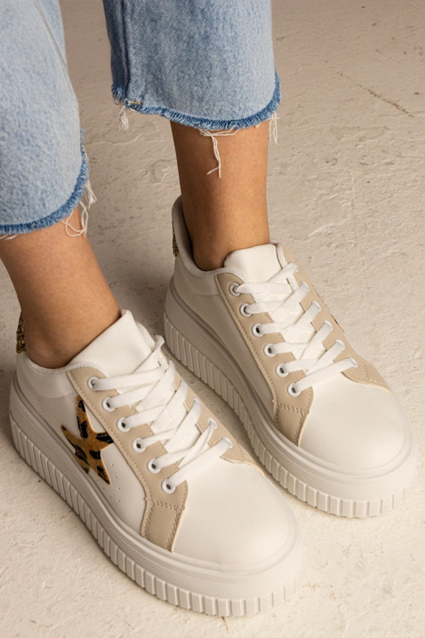 Γυναικεία παπούτσια ZVEZDILZA, Χρώμα: άσπρο, IVET.EU - Εκπτώσεις έως -80%